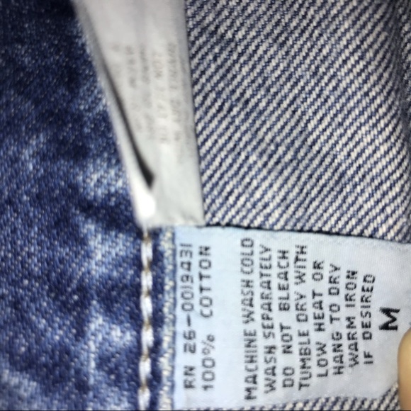 Vtg 80s RARE Star Cody High Waist Straight Leg Grunge Goth Mom Denim Jeans - Picture 11 of 13